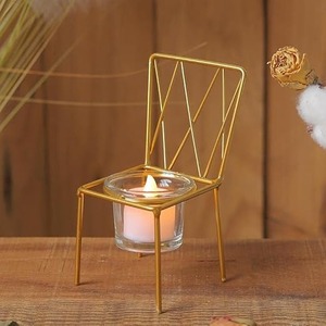 Available High Quality Round Available Glass Candle Jar for Home & Hotel Decoration New Design Best Price Metal Candle <b>Lantern</b> - Product Image 3