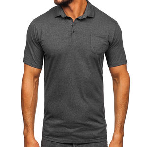 Logotipo personalizado de alta calidad impreso para hombres para la camisa de polo Última Venta caliente Servicio OEM Diseño en blanco - Product Image 1