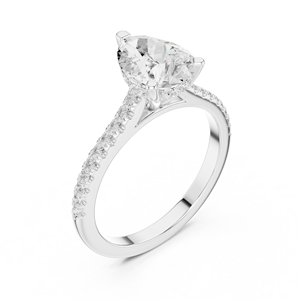 Joyas de entrada de carrera Anillo ajustable en espiral de 10K para mujer en aspecto hecho a mano de plata oxidada - Product Image 2