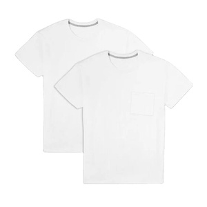 T-shirt vierge de haute qualité en coton 100% avec logo personnalisé pour la vente en gros – Tee-shirt streetwear premium - Product Image 1