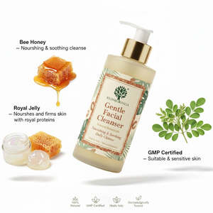 Nettoyant Visage Quotidien Doux et Apaisant 150ml, Formule Naturelle pH Équilibré à la Moringa Rouge, OEM Marque Privée Italie, Peaux Sensibles - Product Image 3