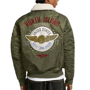 แจ็คเก็ตวาร์ซิตี้แบบสั่งทำพิเศษสำหรับทุกเพศ ฤดูหนาว คุณภาพพรีเมียม กันน้ำ กันลม ระบายอากาศดี สไตล์วินเทจ ปักลาย พิมพ์ลาย ต่อผ้า - Product Image 3