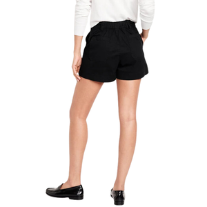 Meilleure qualité de short de course technique extensible taille moyenne pour les femmes entrejambe de 3 pouces élastique à la taille arrière bouton avant boucles de ceinture - Product Image 2