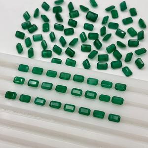 พลอย6x4mm-7x5mm มรกต zambian แบบหลวมสำหรับเครื่องประดับหินมีค่าแปดเหลี่ยมแท้ผู้ผลิตและผู้จัดจำหน่าย - Product Image 4