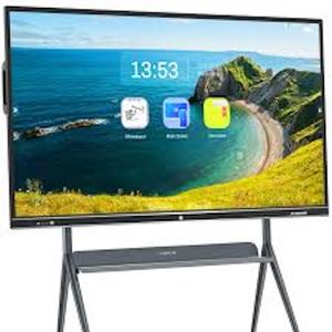 Pizarra Interactiva Electrónica Nueva de 86 Pulgadas, Pizarra Inteligente con Pantalla Táctil LCD de 1080p, Garantía de 3 Años - Product Image 1