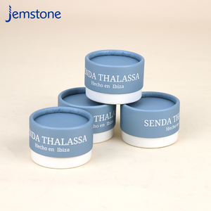 Boîte tube en carton kraft blanc avec logo personnalisé écologique emballage bouteille de parfum cosmétique tube en papier - Product Image 1