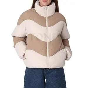Top Seller 2023 High Quality Women Puffer Jacket Factory Made Waterproof Women Puffer Jackets Fashion Wear