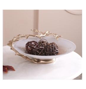 ชามเสิร์ฟช็อคโกแลตทรงกลมปลอดภัยสำหรับใช้ในบ้านและโรงแรมชามทองดีไซน์ทันสมัยสำหรับตกแต่งร้านอาหาร - Product Image 1