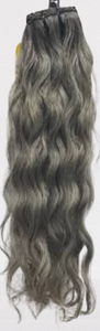 ผมแท้แบบอินเดียผมเรมีผมธรรมชาติเป็นลอนผมสีเทา - Product Image 3