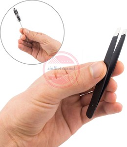 Pinzas para cejas Pinzas para depilación de acero inoxidable para mujeres y hombres - Product Image 5
