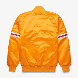 Chaqueta bomber a prueba de viento para hombre material transpirable estilo callejero de gran tamaño suministro de fábrica a granel listo marca privada - Product Image 2