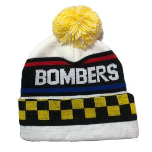 Gorro de Punto Unisex Cómodo para Invierno, Gorro de Punto con Pompón Moderno y Bonito, Gorros Personalizables con Bordado 3D Estilo Waffle para Niños y Adultos - Product Image 4