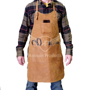 Venta al por mayor de Baberos de cuero PU con logotipo personalizado, tarifa de fábrica, superventas, último diseño de moda, uso de limpieza de Chef, la mayor demanda de los clientes - Product Image 1