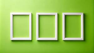 Vitrine chic en acier inoxydable avec incrustation d'os - Product Image 3