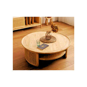 Table en rotin naturel Meubles artisanaux en rotin et osier de haute qualité en rotin avec logo personnalisé Fabriqué au Vietnam Fabricant - Product Image 6