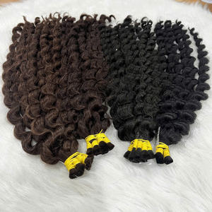 Venta superior Alta tendencia Deelywave VN Extensiones de cabello humano de alta calidad a granel Estilo de onda natural de color a precio mayorista - Product Image 1