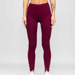 Customized High Waist Gym <b>Leggings</b> for Women Comfortable <b>Polyester</b> Spandex Knitted Stretch Reliable Custom Designs Sexy - Product Image 1