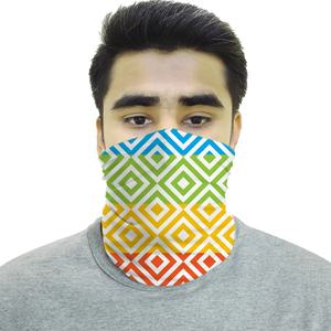 Logo personnalisé 100% polyester microfibre cache-cou visage tube bandana pour un usage quotidien image élégante caractéristique du tissu - Product Image 5