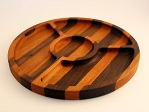 จัดส่งตรงเวลาถาดไม้ทรงสี่เหลี่ยมถาดเสิร์ฟอาหารหลายขนาด - Product Image 4