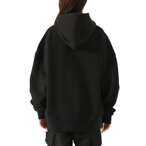 Sweat à capuche vierge surdimensionné de qualité supérieure pour les femmes pull Stye sur mesure Streetwear épaules tombantes manches complètes Service OEM - Product Image 3