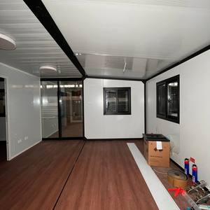 แผงผนังหินวัฒนธรรม20FT ได้รับการรับรอง CE <span class=keywords><strong>บ้าน</strong></span>แบบแยกส่วนสำเร็จรูปพร้อมห้องครัวในห้องน้ำ - Product Image 5