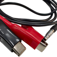 Kabel Rakitan Konektor Push Pull 2 Pin Kustom ke Klip Buaya untuk Adaptor Daya