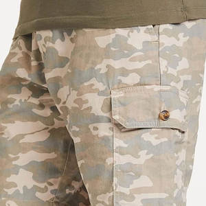 Pantalones cortos Cargo de algodón de verano para hombre personalizados de alta calidad patrón deportivo transpirable superventas OEM nuevos pantalones cortos de calle elásticos informales - Product Image 6