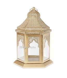 Lanterne au design attrayant en fer et en verre de couleur blanche, lanterne suspendue, taille et forme personnalisées, lanterne à bon prix - Product Image 6