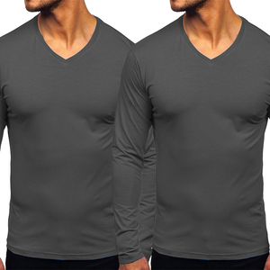 Camisetas de lujo personalizadas OEM para hombre, camisetas de algodón liso de verano, camisetas casuales relajadas para hombre, camisetas para hombre - Product Image 5