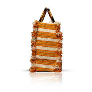 กระเป๋าโท้ททำมือลายปักธรรมชาติคุณภาพพรีเมียมสำหรับผู้หญิง - Product Image 4