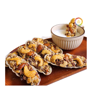 Biscuit Nut Boat avec une couleur dorée et des couches croquantes, conçu pour les cafés, les bars à en-cas et la vente en gros - Product Image 2