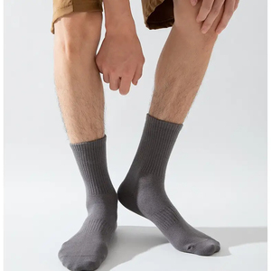 Calcetines Personalizados al por Mayor de Alta Calidad con Logotipo, Calcetines de Algodón, Bambú y Fibra Ecológica, Transpirables, con Serigrafía - Product Image 2