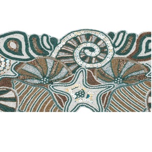 Camino de mesa bordado de lujo con diseño de concha de mar de lentejuelas, mantel de tela con cuentas para playa, boda, hogar, decoración de Hotel, precio bajo - Product Image 4