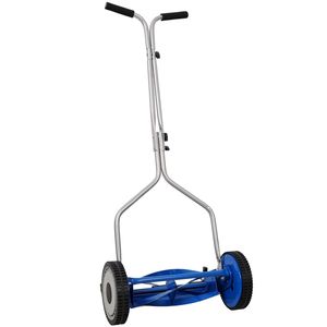 Meilleure tondeuse à gazon manuelle à roulettes de 14 pouces, outil de coupe d'herbe pour l'entretien des pelouses de jardin - Product Image 3