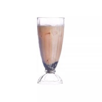 Verres à Cocktail en Plastique Jetables en Gros, Style Ouragan ou Pina Colada, en Polycarbonate Acrylique Translucide pour Jus et Fêtes