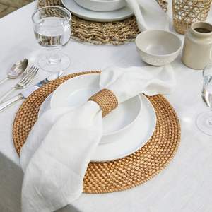 Porte-rond de serviette en rotin de luxe pour la maison, les restaurants, décorations de fête de mariage, prix d'usine du Vietnam - Product Image 3