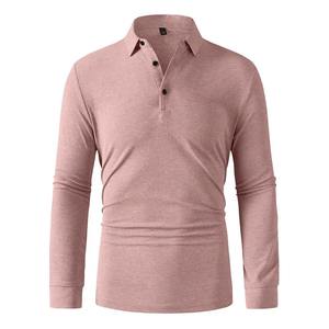 Polo de manga larga al por mayor, Polo de manga larga personalizado, Polo de manga larga, proveedor de impresión de bordado de piqué de algodón OEM para hombres y mujeres, ropa informal - Product Image 2