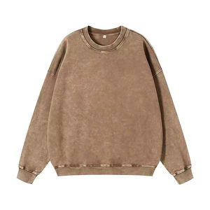 Sudadera de Cuello Redondo al por Mayor, Personalizada, de Invierno, Estampada, 100% Algodón, Lavada a la Piedra, Estilo Vintage, Lavado Ácido, por PROCESS IMPEX - Product Image 2