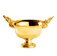 Nouveau trophée en métal au design élégant avec finition antique pour les événements collégiaux et les activités sportives