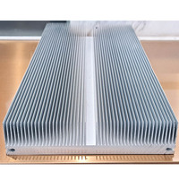 Dissipateur thermique en aluminium extrudé pour véhicule, dissipateur thermique en aluminium de 1000 mm avec usinage CNC, profil de refroidissement en aluminium