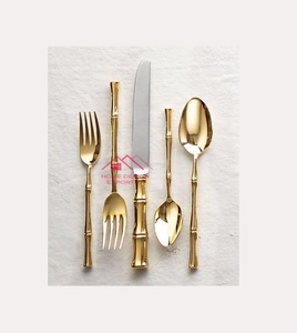 Juego de Cubiertos de metal recubierto de metal del fabricante Juego de Cubiertos de metal de alta calidad del fabricante - Product Image 2