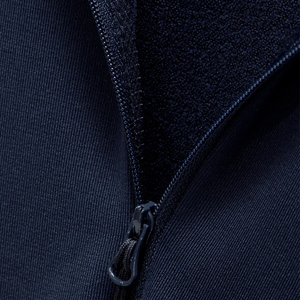 Logo personnalisé 100% coton dessins colorés hommes sweats à capuche col roulé fermeture éclair sweats à capuche courts pour femme - Product Image 3