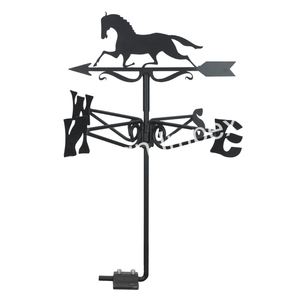 Veleta decorativa India hecha a mano muy buena calidad hoja hecha a mano hierro creativo jardín montado Veleta/brújula - Product Image 6