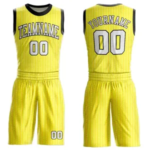Ensemble maillot et short de basketball de l'équipe américaine, design réversible sublimé personnalisé violet, uniformes de basketball pour hommes - Product Image 4