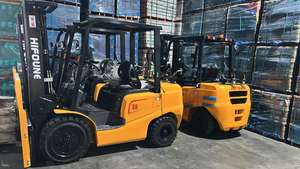 Carretillas elevadoras Hifoune LPG 1,5 T 2T 2,5 T 3t 3,5 T 4t 4,5 T 5t 6t <span class=keywords><strong>7T</strong></span> 8t Triplex 4,5 metros mástil Euor 5 motores EPA - Product Image 4