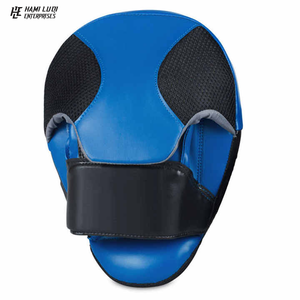 Almohadilla de enfoque de cuero PU de alta calidad para entrenamiento de artes marciales MMA, objetivo de mano de boxeo duradero, piel de vaca genuina Premium al por mayor - Product Image 3