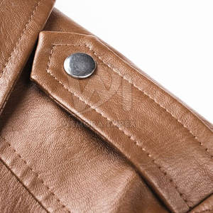 Veste en cuir pour homme respirante, vente en gros, utilisation en extérieur, hiver, prix bas, légère, best-seller - Product Image 2