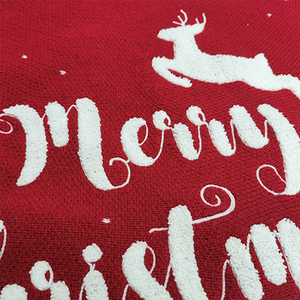 กระโปรงต้นคริสต์มาสทรงกลมผ้ากำมะหยี่ ตกแต่งบ้านสำหรับคลุมฐานต้นคริสต์มาส ใช้ภายในบ้าน สร้างบรรยากาศเทศกาลวันหยุดที่อบอุ่น - Product Image 6