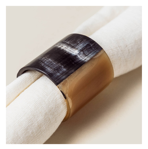 แหวนผ้าเช็ดปากรูปเขาควายแบบโบราณ - Product Image 1