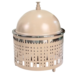 Calentador de alimentos de metal de calidad fabulosa más exigente en el color rosa más lindo Hotpot de diseño lujoso de llegada superior - Product Image 2